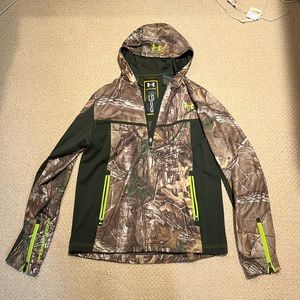 Under Armour Scent Control Camo Quarter Zip